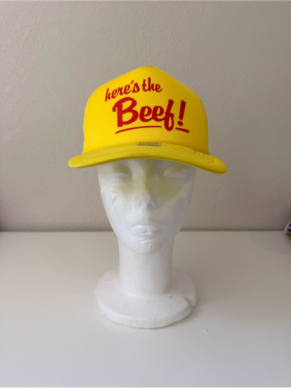 Trash Flowers Beef trucker hat